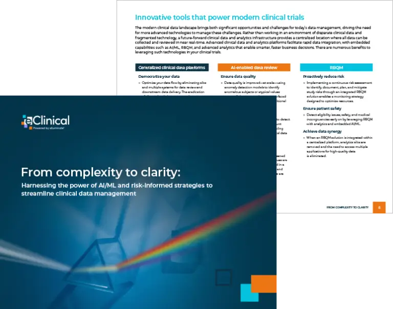 Harnessing the Power of AI/ML and Risk-informed Strategies to Streamline Clinical Data Management