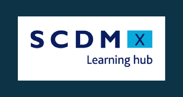 SCDM Learning hub logo